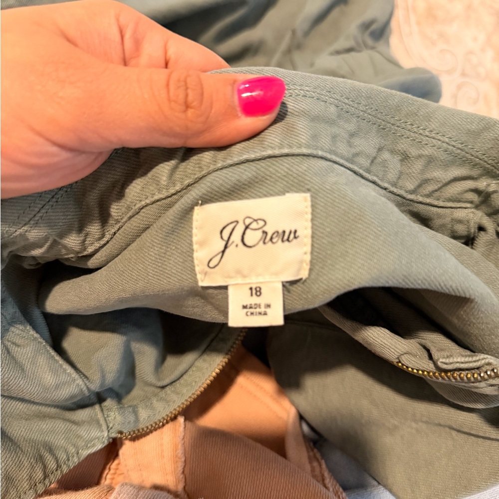 J. Crew Olive Mini Dress - Picture 3 of 3
